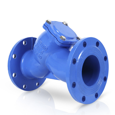DIN/BS DN100 Pn10 Pn16 Duktylne żelazo odlewane DIN3202 F1 Flanged Y Strainer