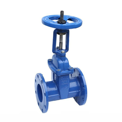 Pn10 DN20 Elastyczna paska siedziska Żelazo odlewane Rising Stem Wedge Gate Valve